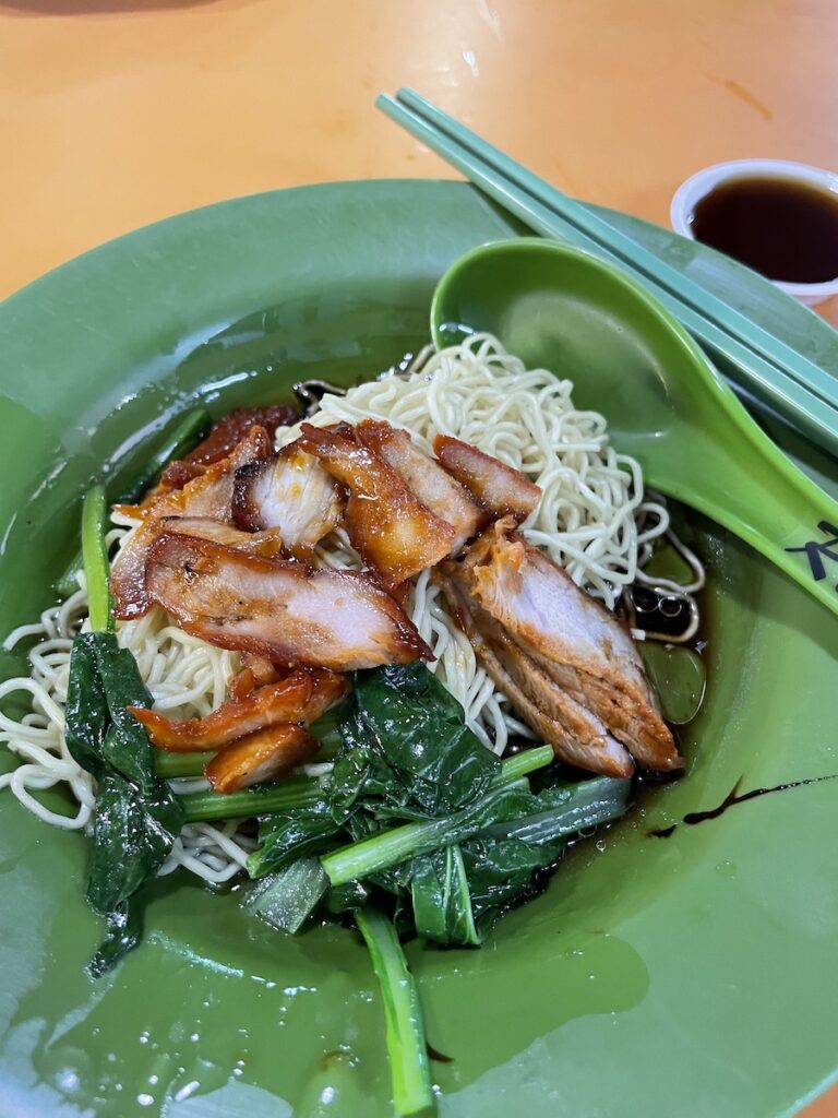 wonton mee, Singapore noodle dish, Food Koel website